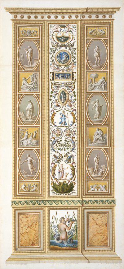 Panel from the Raphael Loggia at the Vatican, from 
